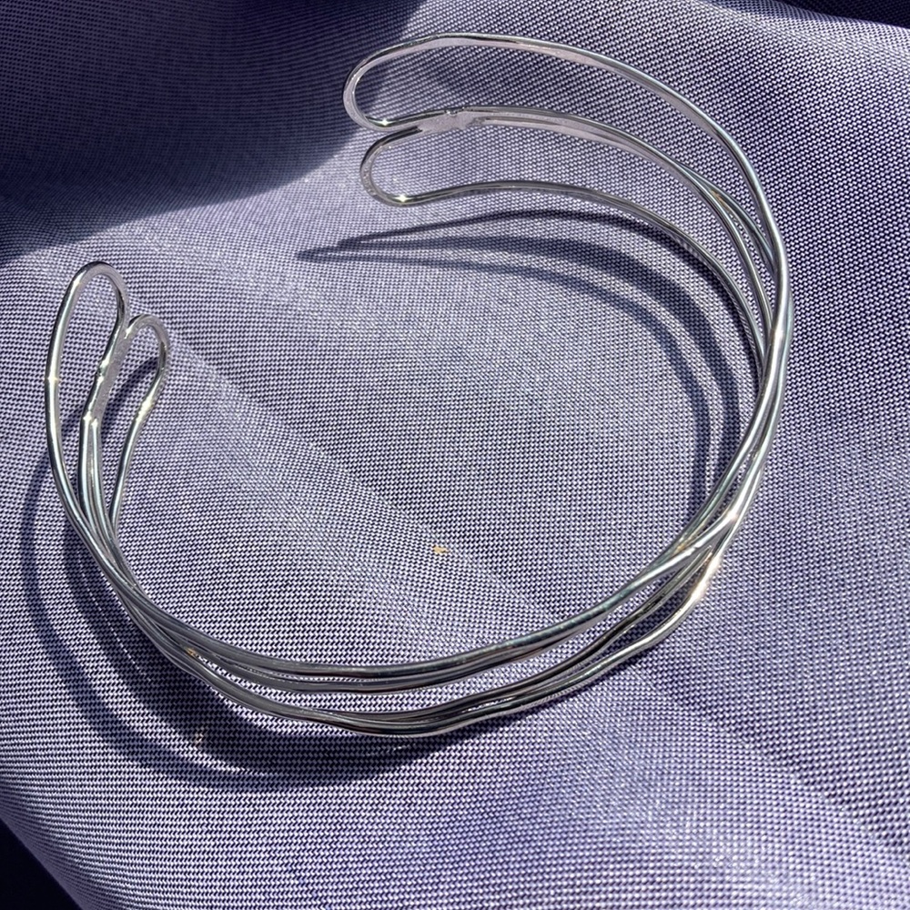 Silver Wire Arm Cuff